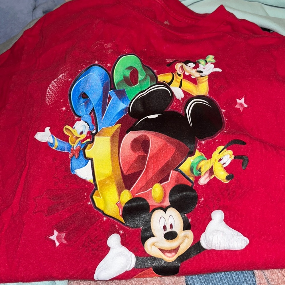 2012 Walt Disney world shirt